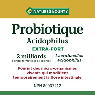 Foto 3 | Suplemento Nature's Bounty Acidophilus Probiotic 150 Cápsulas - Venta Internacional
