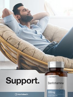 Foto 7 | Suplemento Horbäach Benfotiamina 300 Mg 60 Cápsulas - Venta Internacional.