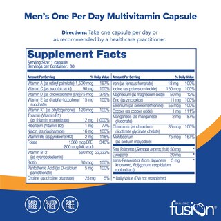 Foto 2 | Suplemento Bariatric Fusión Men's Multivitamin de 90 Cápsulas-Venta Internacional