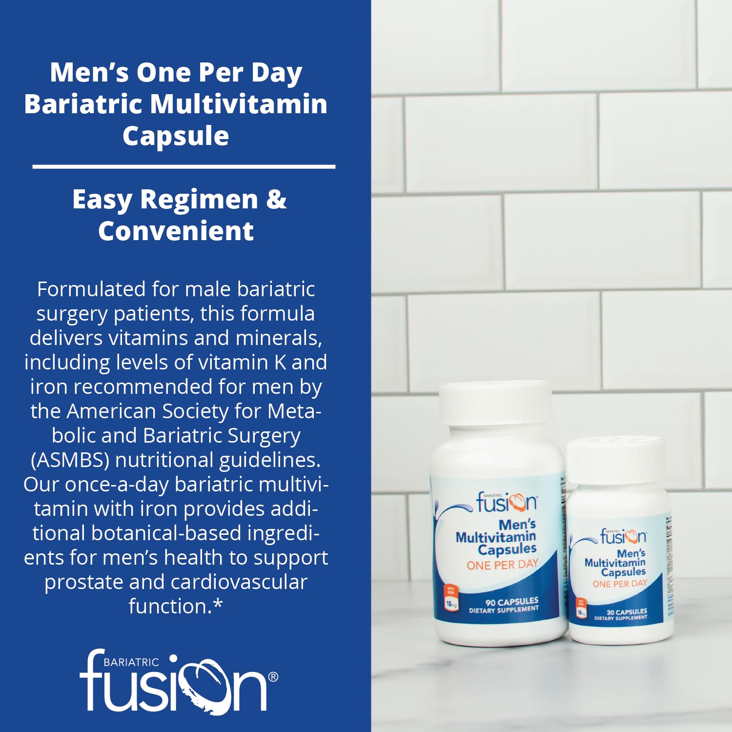Foto 5 pulgar | Suplemento Bariatric Fusión Men's Multivitamin de 90 Cápsulas-Venta Internacional