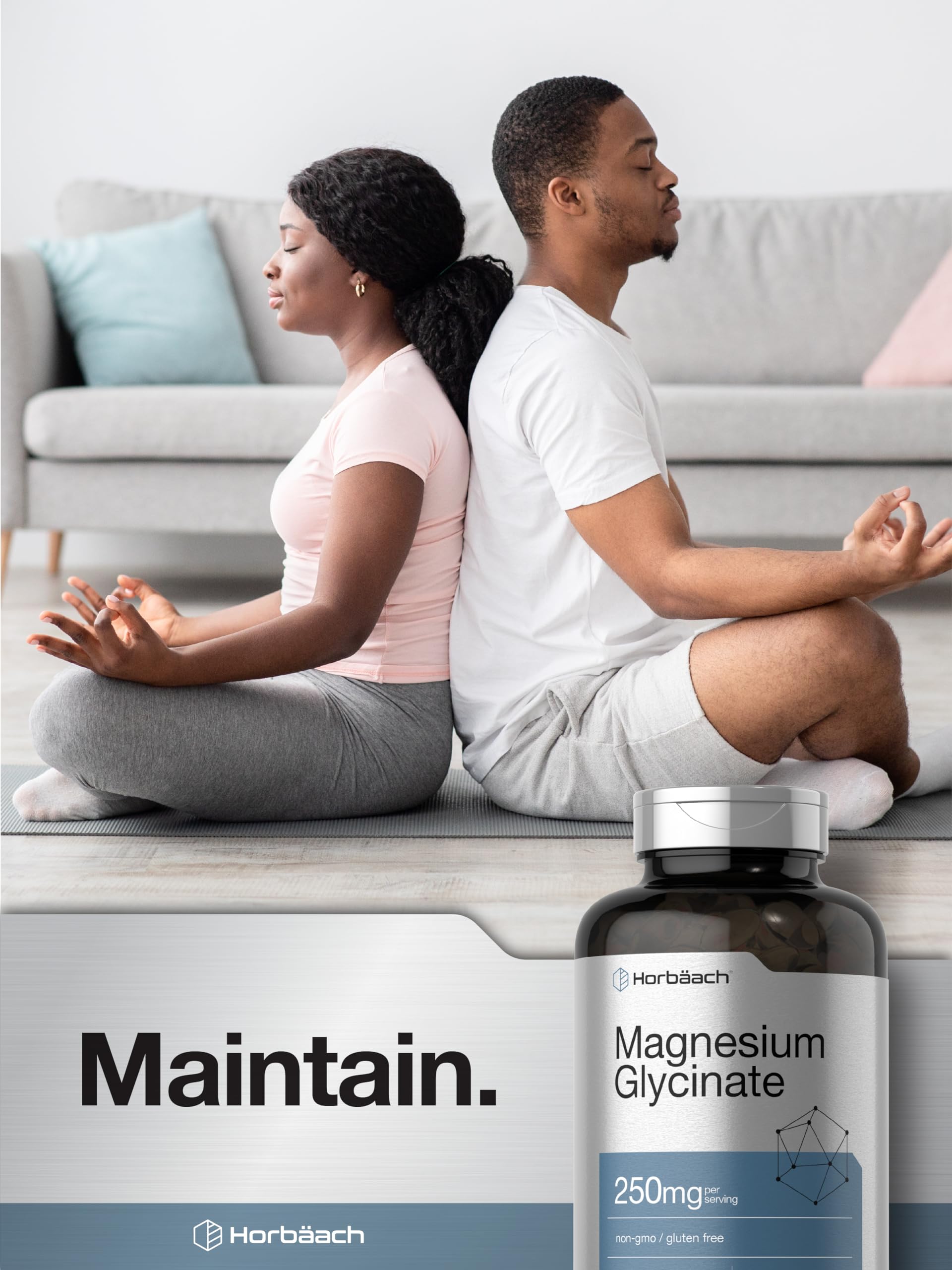 Foto 7 | Suplemento Horbäach Glicinato De Magnesio 250 Mg 120 Cápsulas Blandas - Venta Internacional.