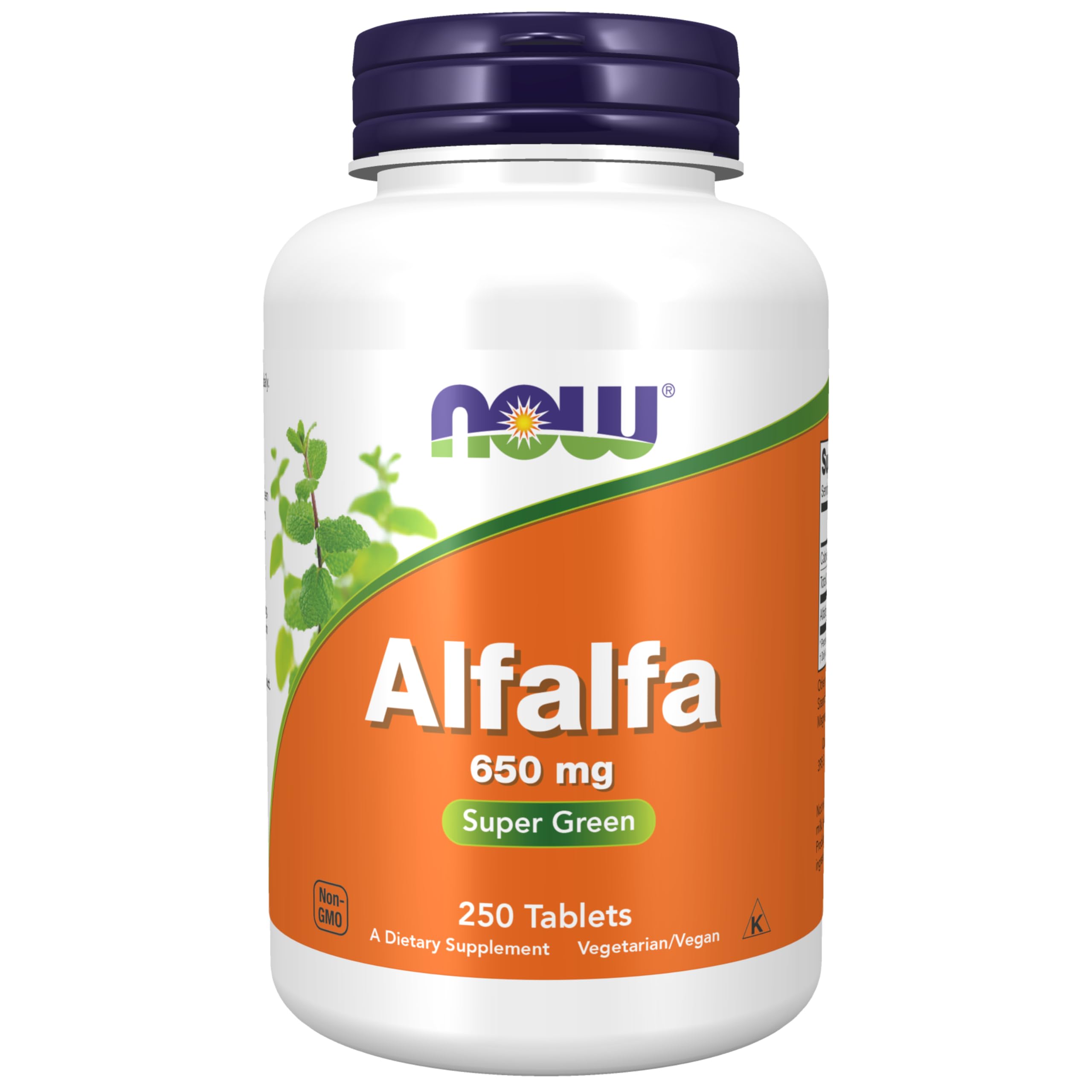 Foto 2 pulgar | Suplementos Now Foods Alfalfa 650 mg Superalimentos Verdes 250 Tabletas - Venta Internacional