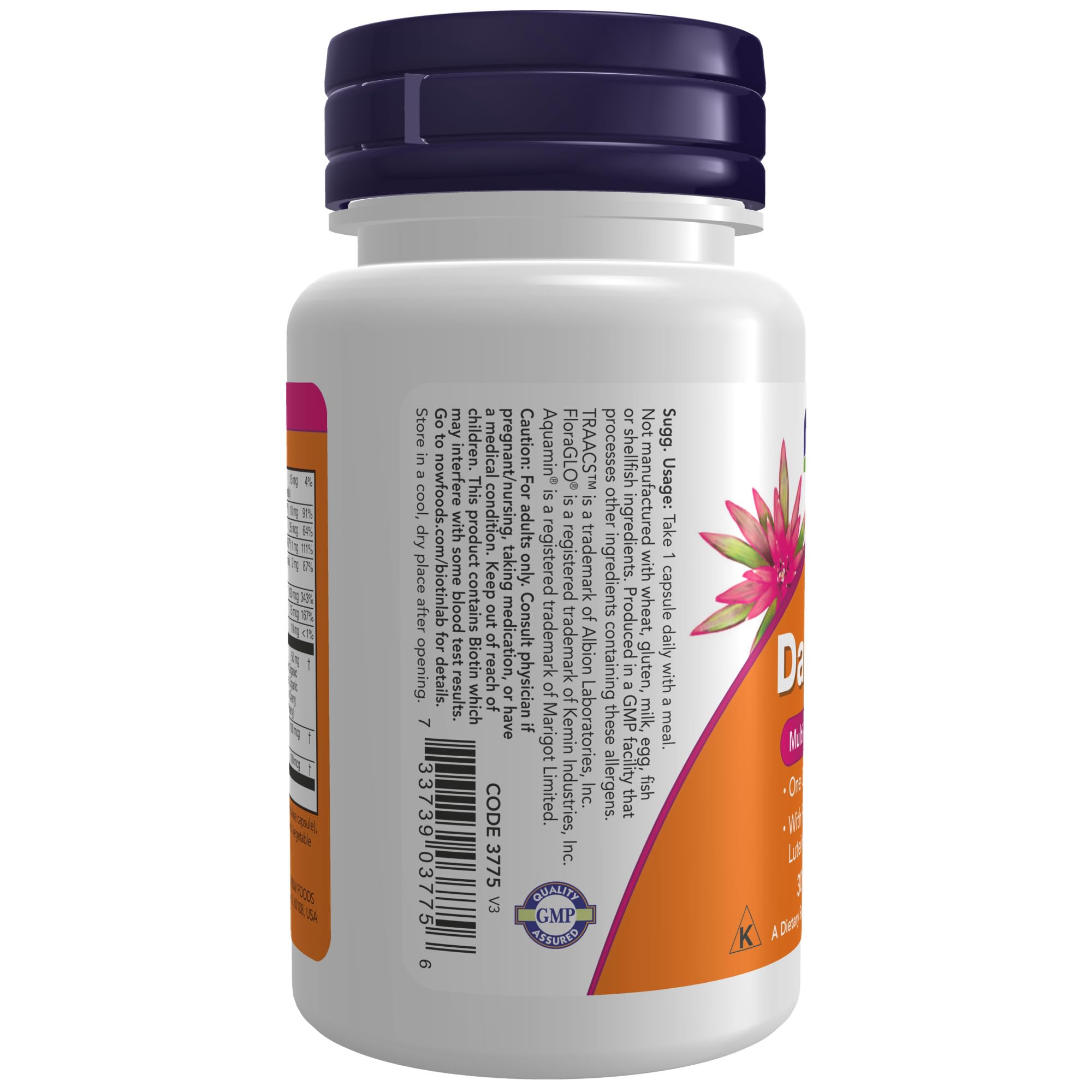 Foto 5 pulgar | Suplementos Now Foods Daily Vits™ Con Frutas Y Verduras, 30 Cápsulas - Venta Internacional.
