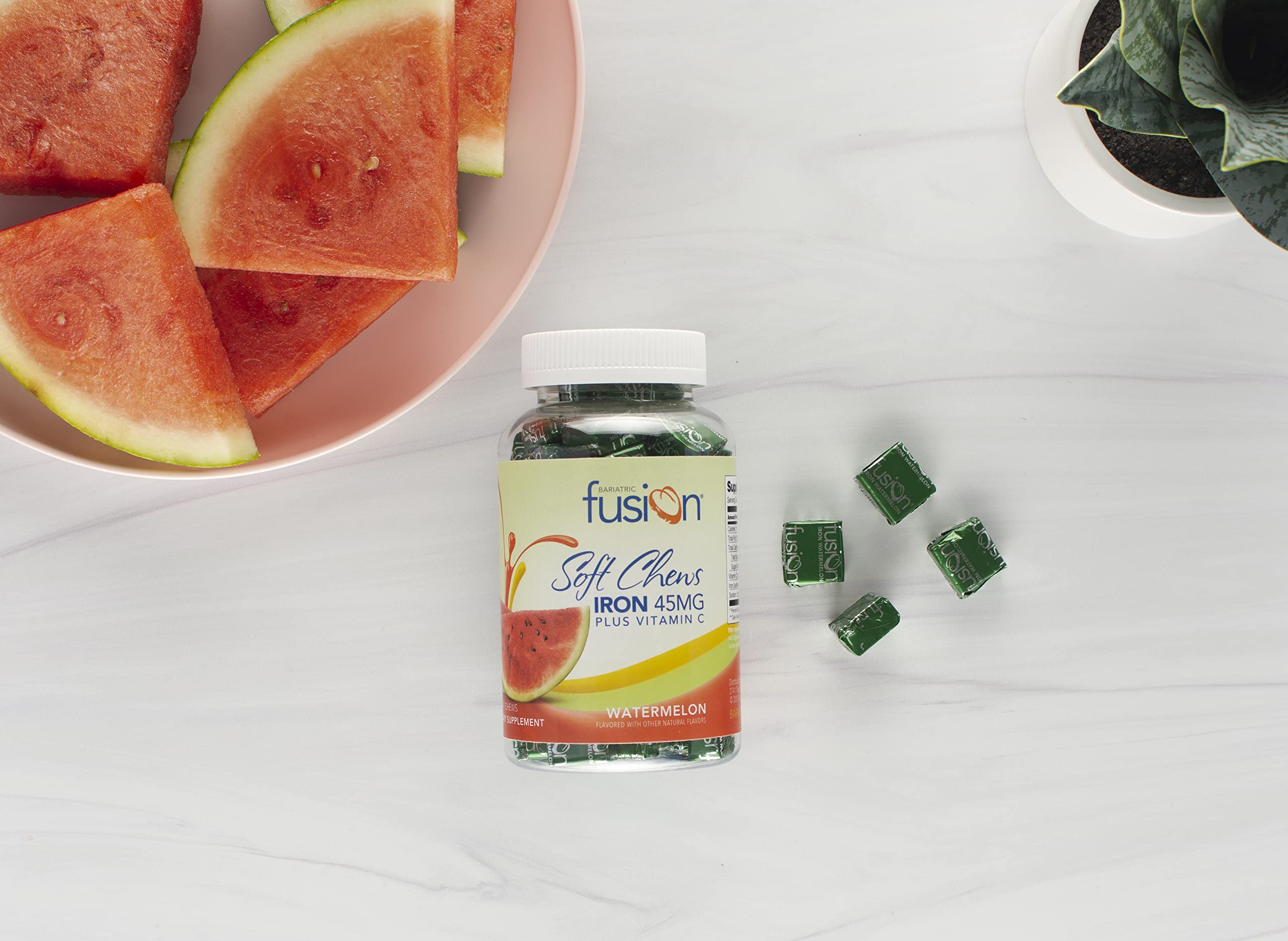 Foto 7 | Suplemento De Hierro Bariatric Fusion Iron Soft Chew, 45 Mg, 60 Unidades - Venta Internacional.