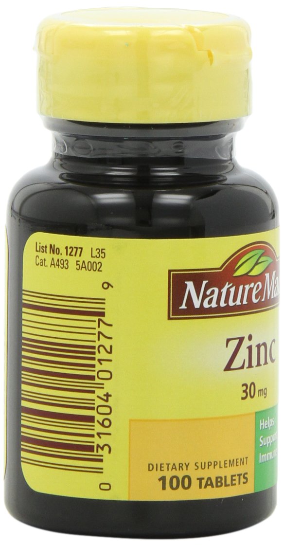 Foto 6 | Suplemento Nature Made Zinc 30 Mg 100 Comprimidos (paquete De 6) - Venta Internacional.