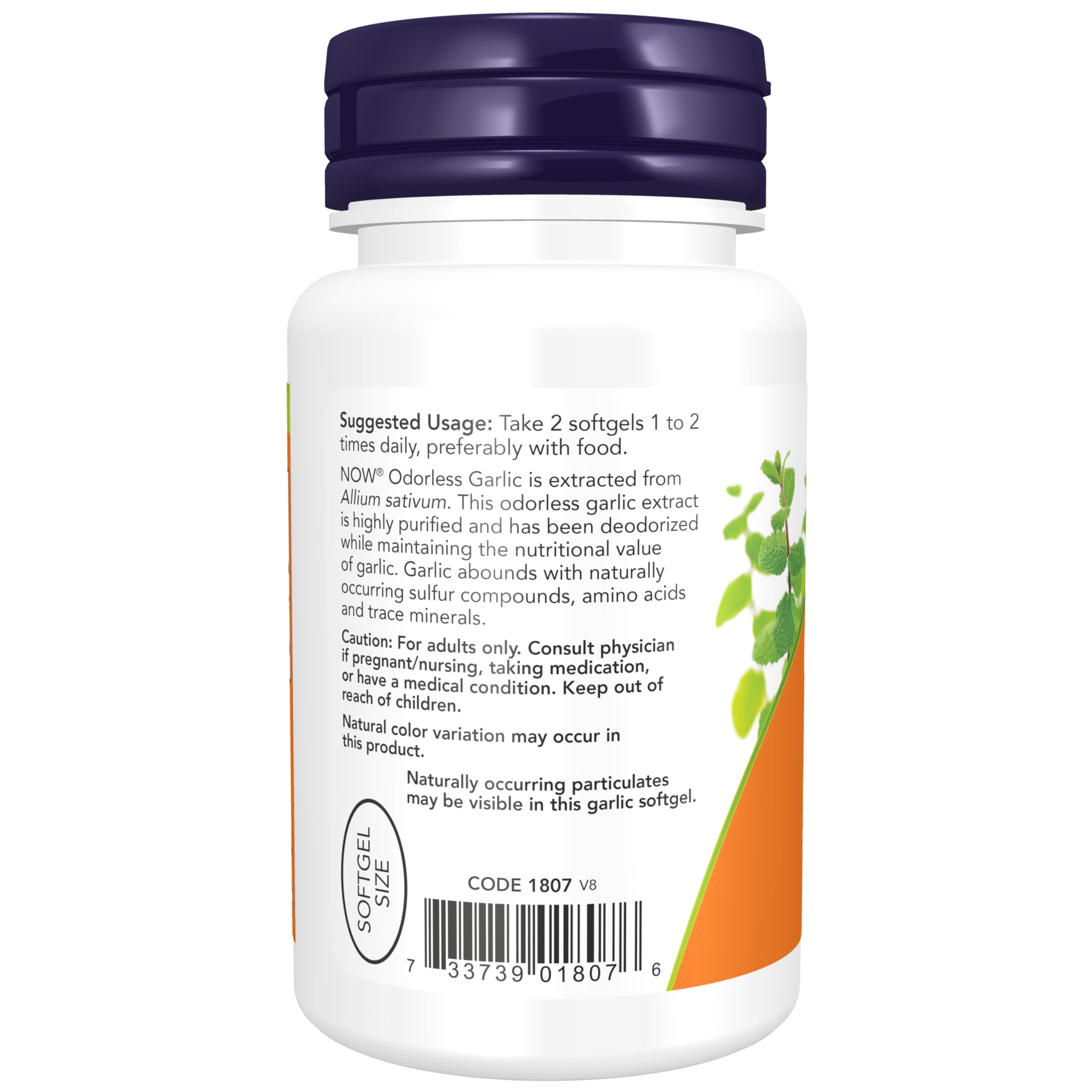 Foto 4 pulgar | Extracto Concentrado De Ajo Sin Olor De Supplements Now Foods, 100 Cápsulas Blandas - Venta Internacional.