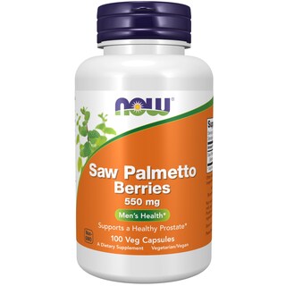 Foto 1 | Supplements Now Foods Bayas De Palma Enana Americana 550 Mg 100 Cápsulas - Venta Internacional.