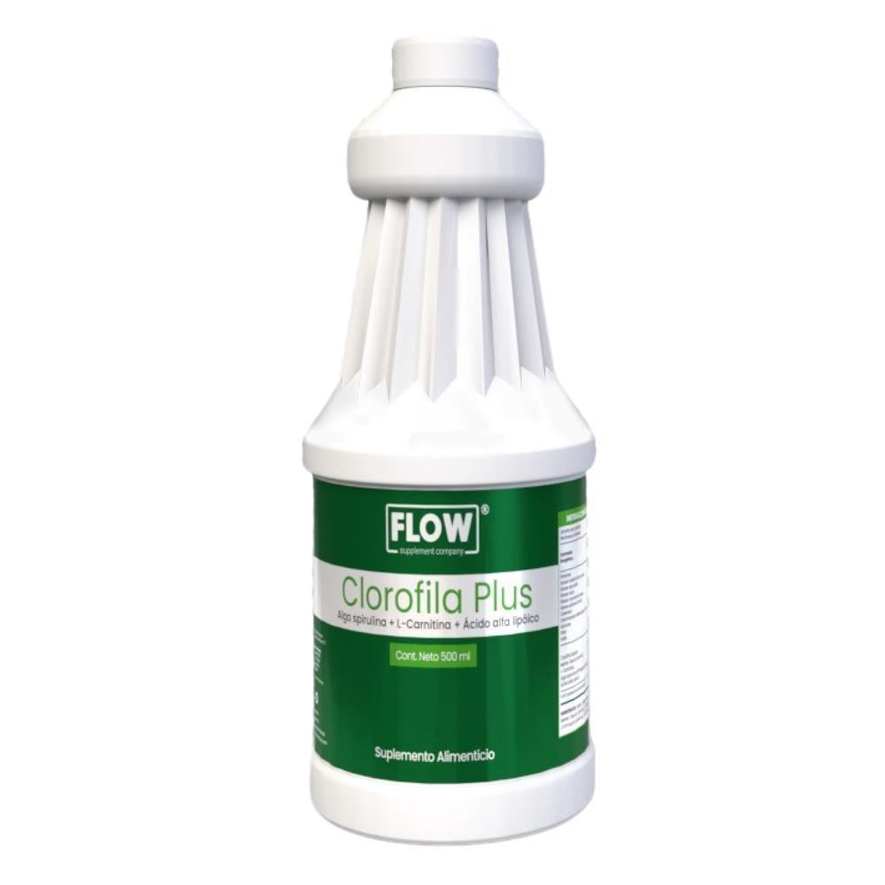 Foto 1 | Clorofila Plus Carnitina Acido Alfa Lipoico 500 Ml Flow