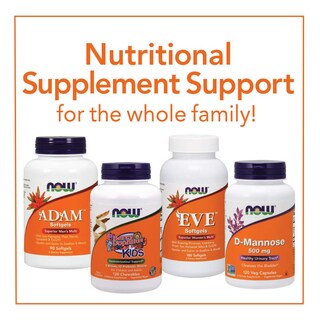 Foto 7 | Suplemento De Vitamina Múltiple Adam De Now Foods Para Hombres, 120 Comprimidos - Venta Internacional.