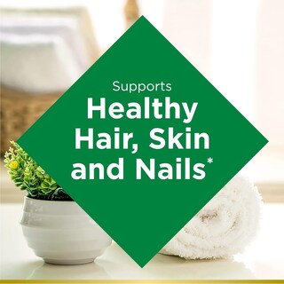 Foto 2 | Suplemento De Biotina Nature's Bounty De 10000 Mcg Para Cabello, Piel, N - Venta Internacional.