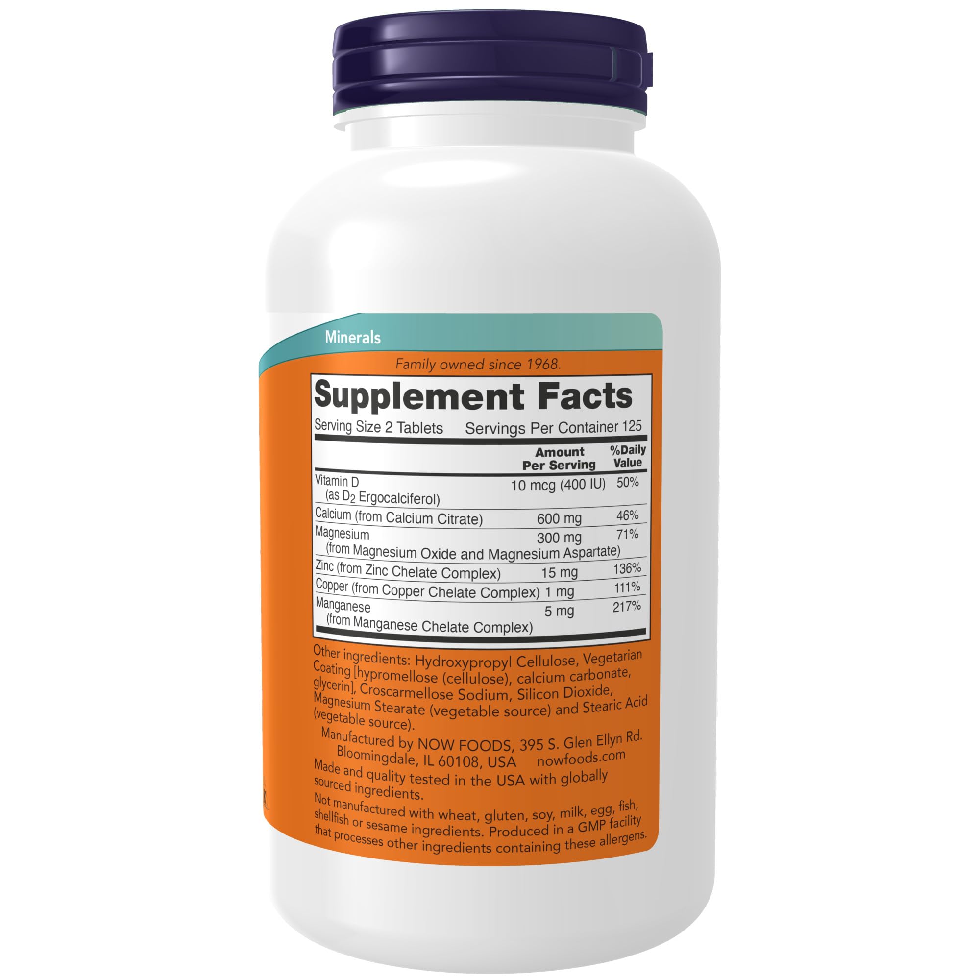 Foto 3 pulgar | Suplementos Now Foods De Citrato De Calcio Con Vitamina D 250, Mesa - Venta Internacional.