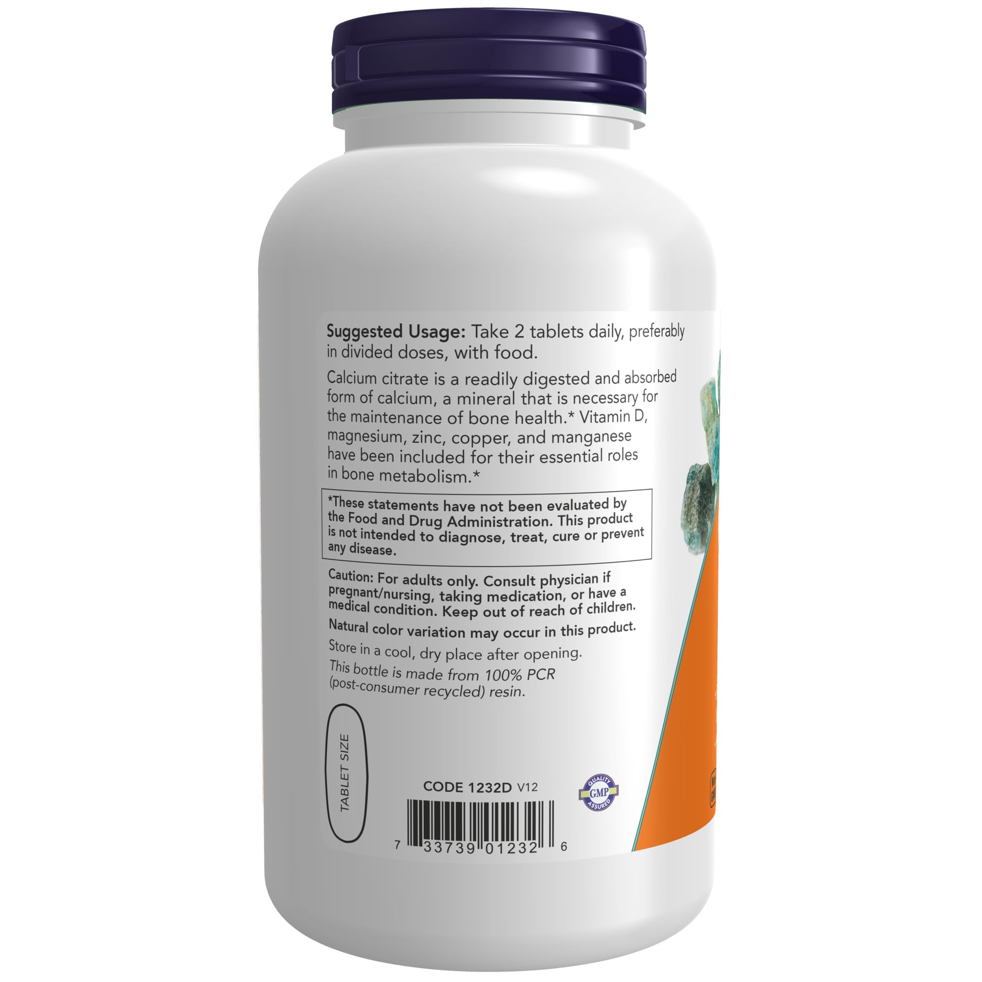 Foto 4 pulgar | Suplementos Now Foods De Citrato De Calcio Con Vitamina D 250, Mesa - Venta Internacional.