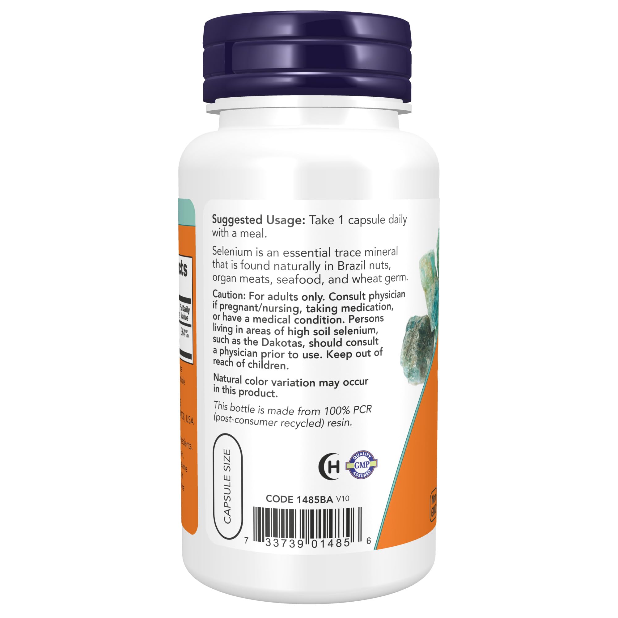 Foto 4 pulgar | Suplementos Now Foods Selenio (l-selenometionina) 200 Mcg 90 Cápsulas - Venta Internacional.