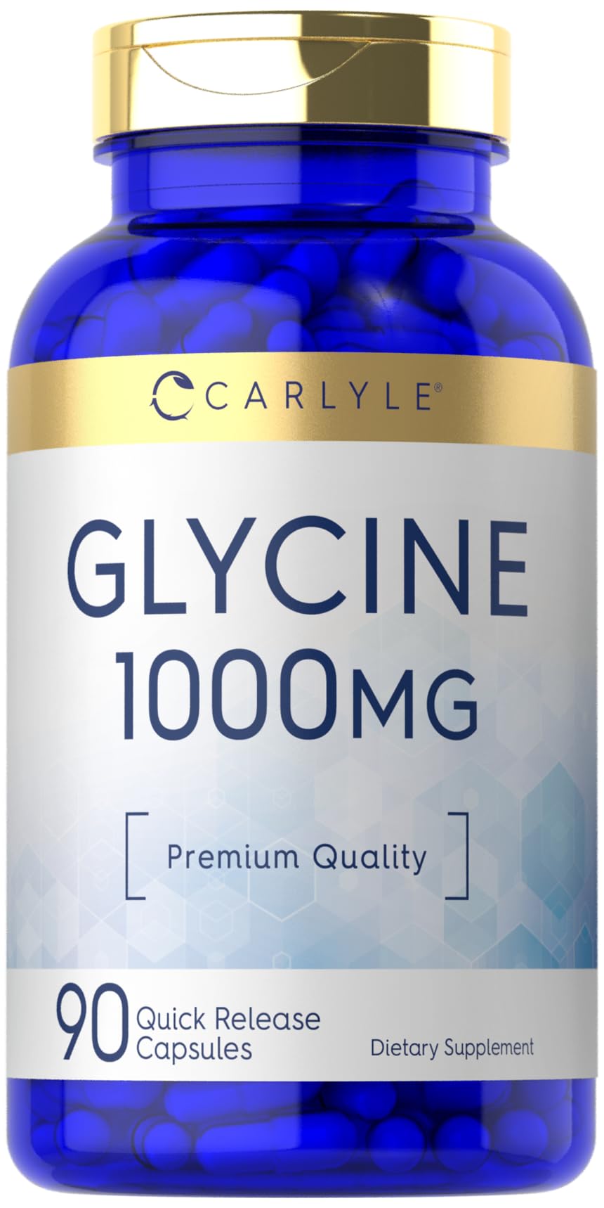 Foto 2 pulgar | Suplemento Carlyle Glycine 1000 Mg 90 Cápsulas De Liberación Rápida - Venta Internacional.