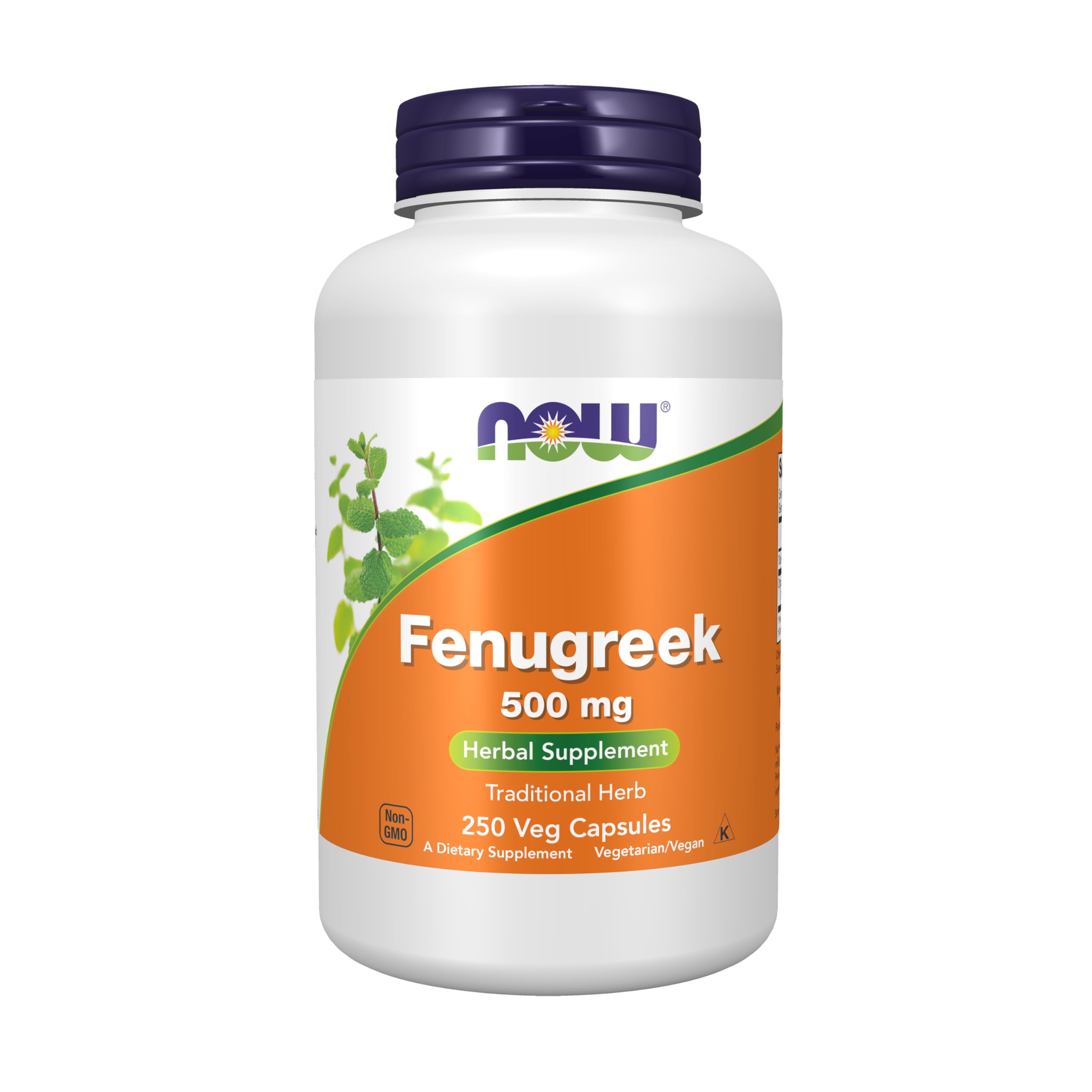 Suplemento Now Foods De Alholva, 500 Mg, 250 Cápsulas Vegetarianas - Venta Internacional.