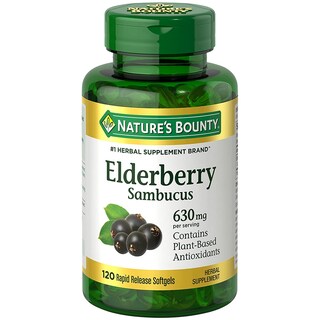 Foto 1 | Suplemento Nature's Bounty Sambucus Saúco 630 Mg 120 Sodas - Venta Internacional.