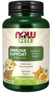 Foto 1 | Supplement Now Foods Pet Health Immune Support 90 Comprimidos - Venta Internacional.