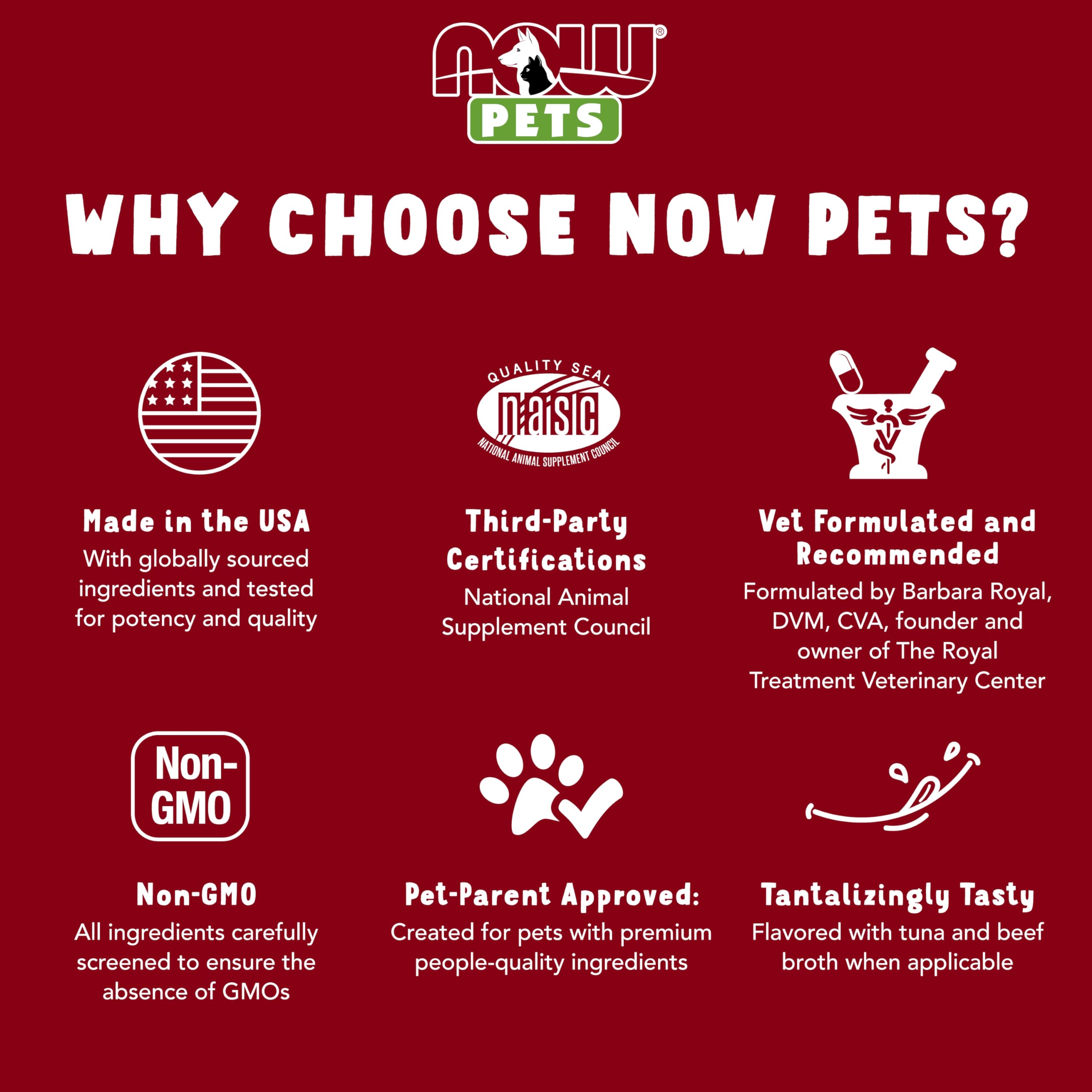 Foto 6 pulgar | Supplement Now Foods Pet Health Immune Support 90 Comprimidos - Venta Internacional.