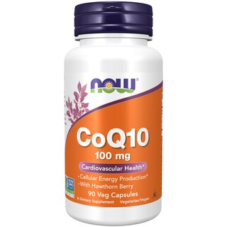 Foto 1 | Suplementos Now Foods Coq10 100 Mg Con Espino Blanco, 90 Cápsulas Vegetales - Venta Internacional.