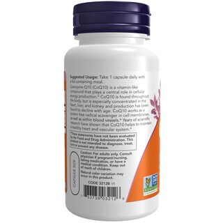 Foto 3 | Suplementos Now Foods Coq10 100 Mg Con Espino Blanco, 90 Cápsulas Vegetales - Venta Internacional.