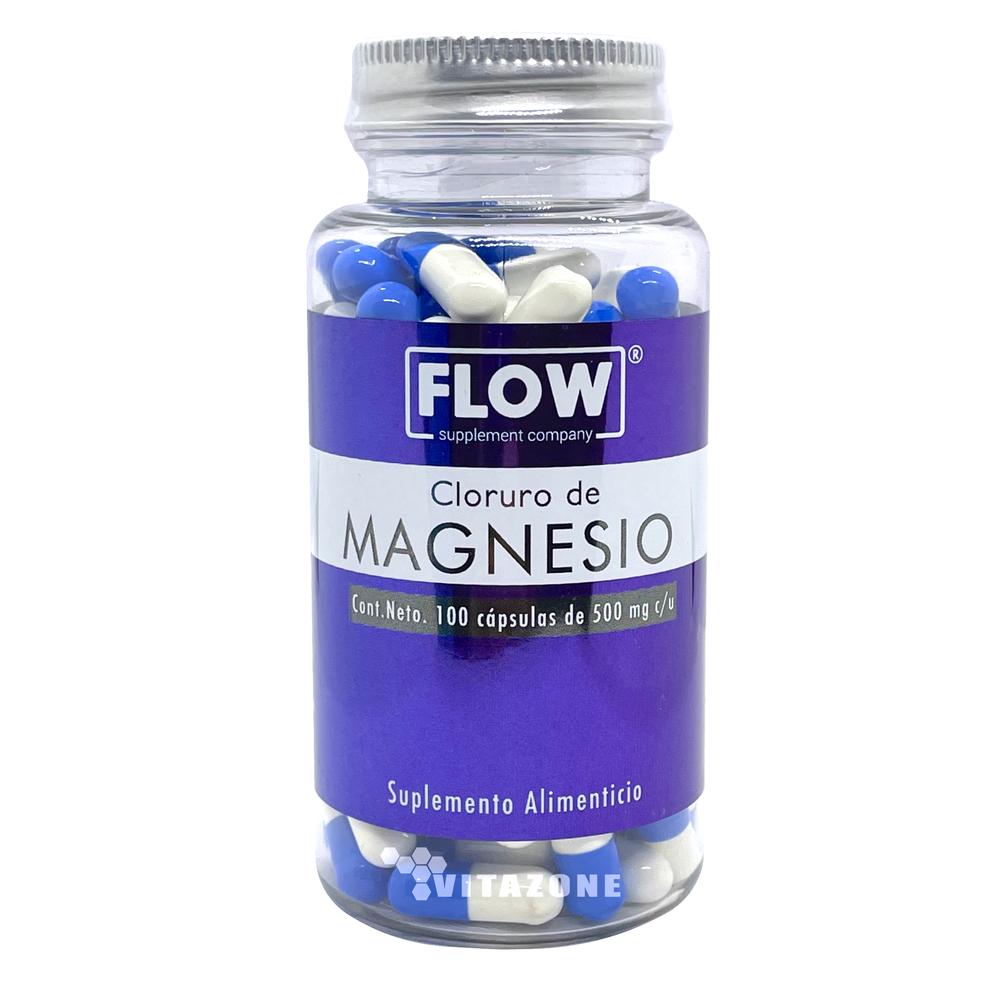 Foto 1 | Cloruro De Magnesio 100 Cápsulas Flow