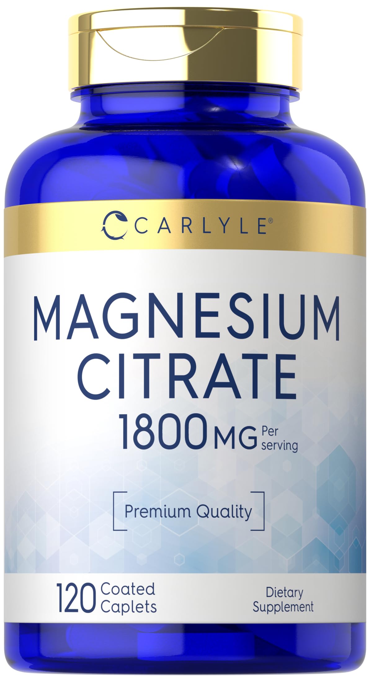 Foto 2 pulgar | Suplemento De Citrato De Magnesio Carlyle, 1800 Mg, 120 Cápsulas - Venta Internacional.