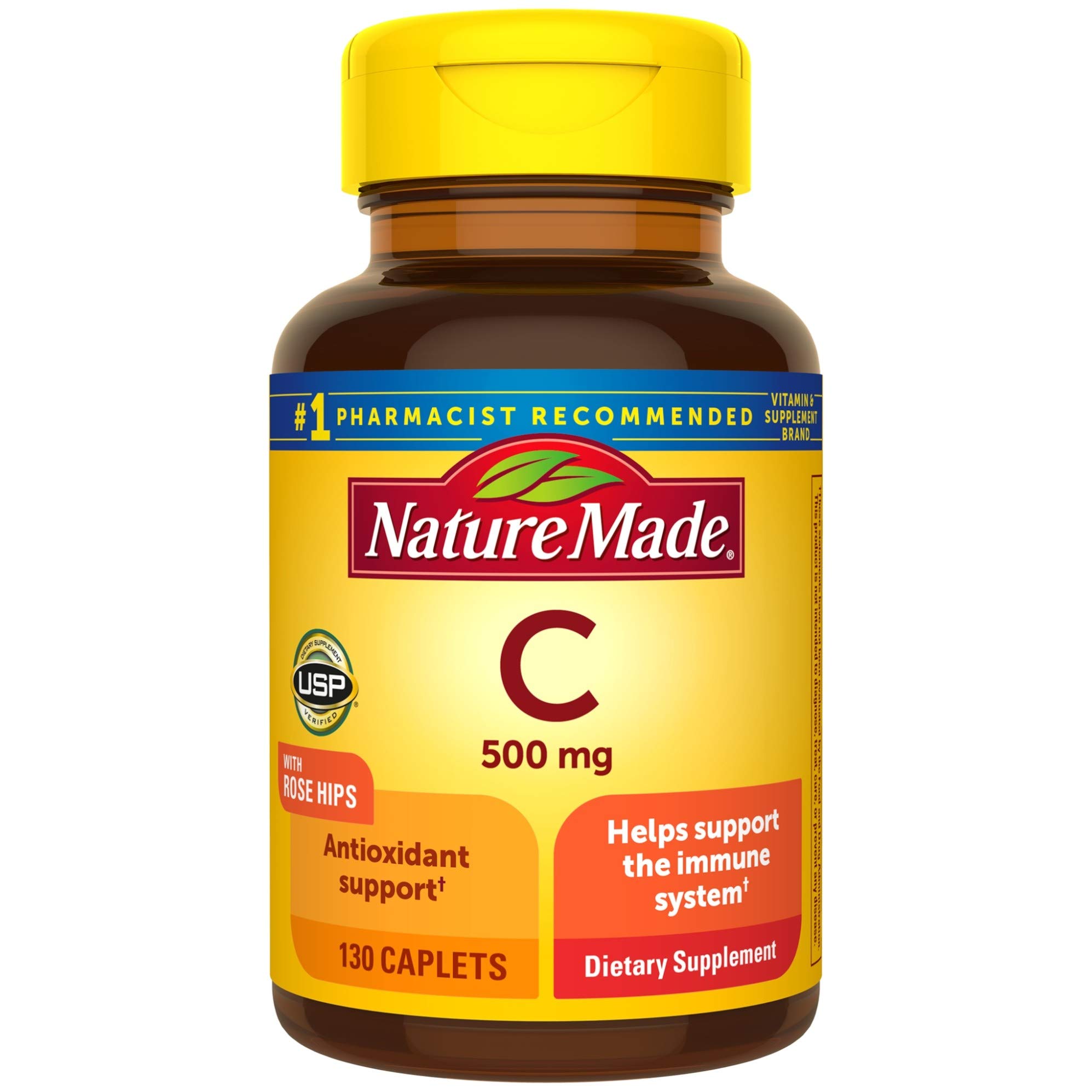 Foto 2 pulgar | Suplemento De Vitamina C Nature Made De 500 Mg Con Rosa Mosqueta, 130 Unidades - Venta Internacional.