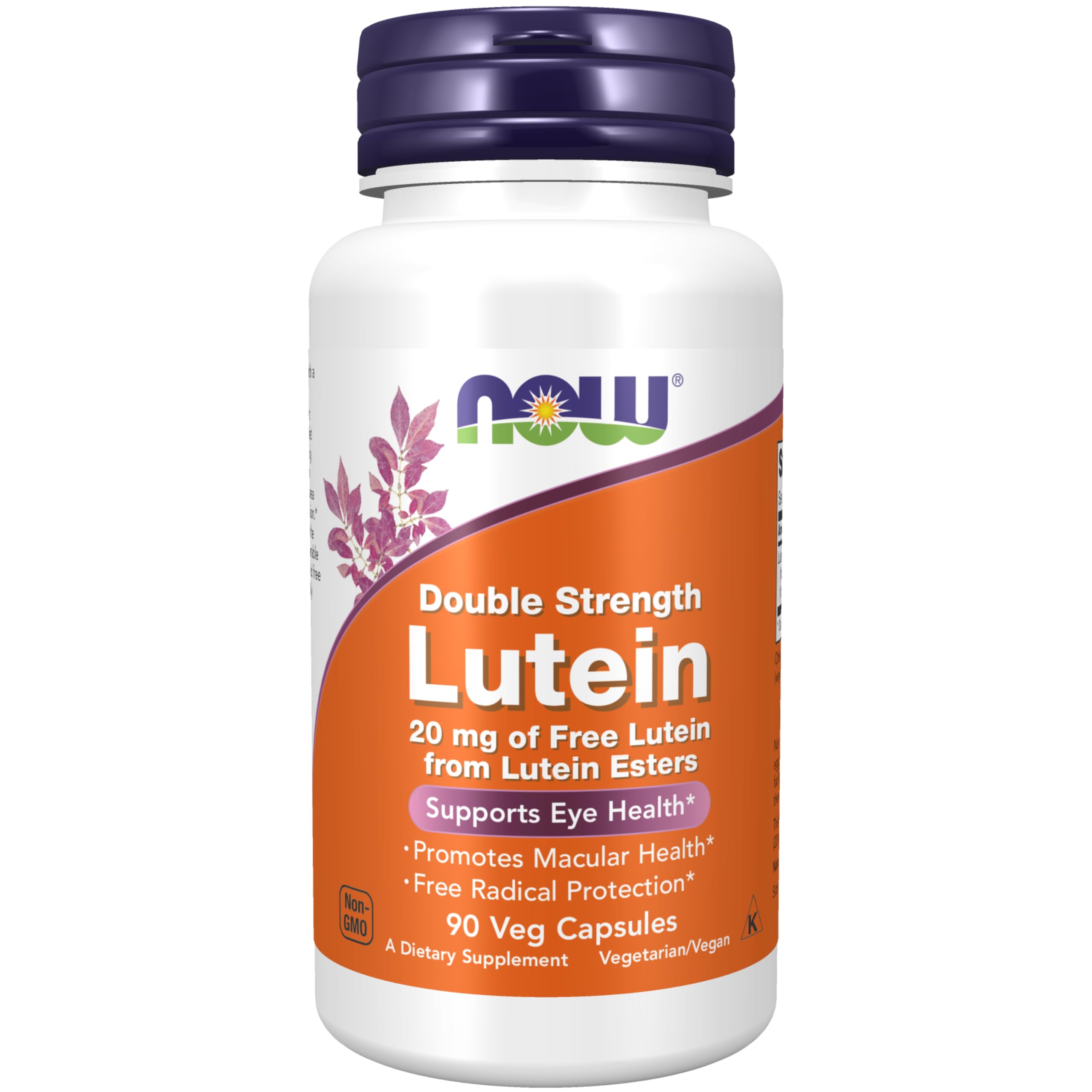 Foto 2 pulgar | Supplements Now Foods Luteína 20 Mg Con 20 Mg De Luteína Libre 90 Cápsulas - Venta Internacional.