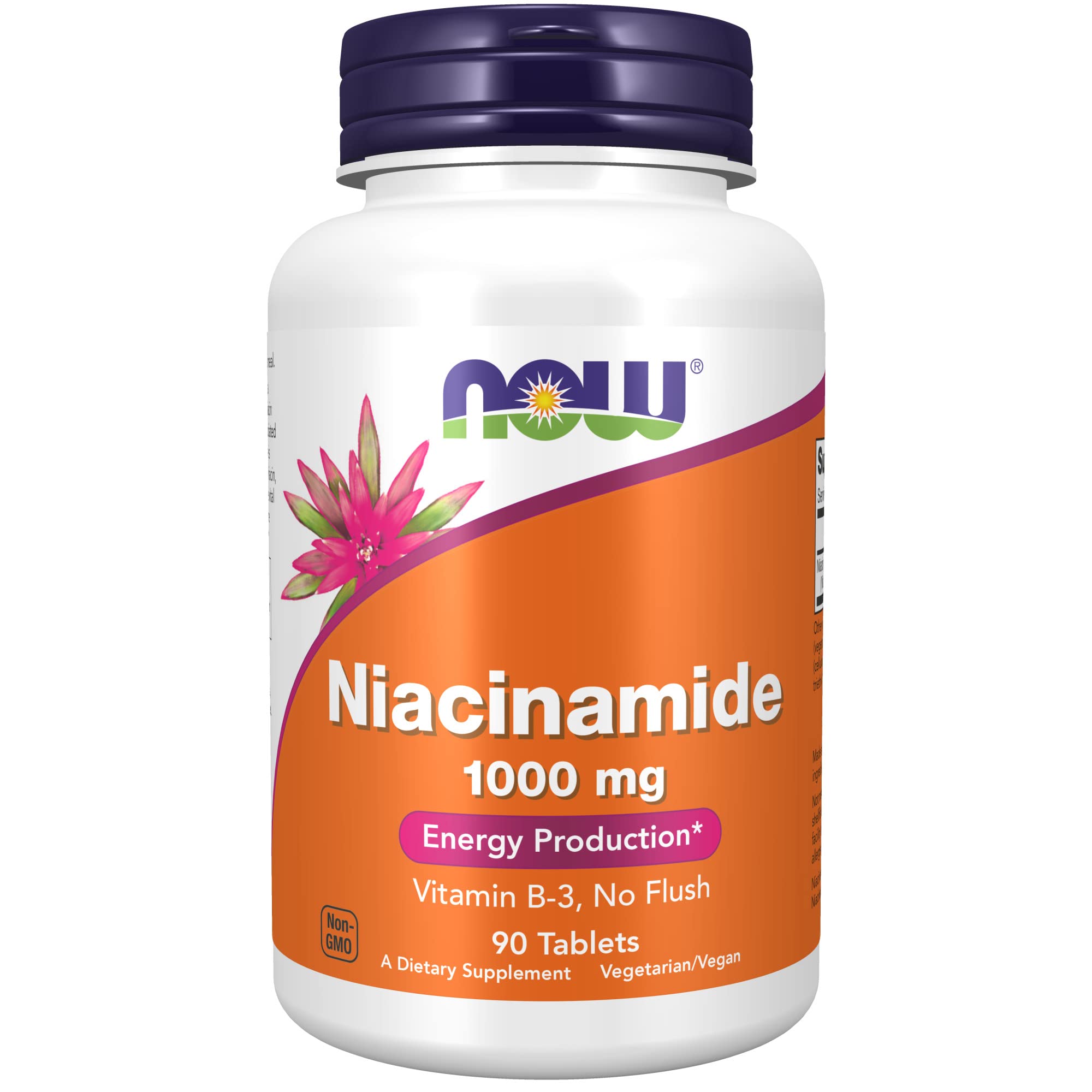 Foto 2 pulgar | Suplementos Now Foods Niacinamida (vitamina B-3) 1000 Mg 90 Ta - Venta Internacional.