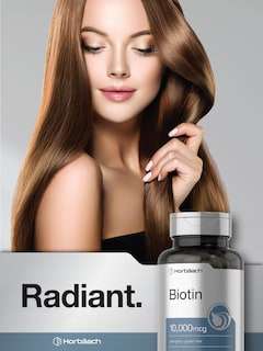 Foto 7 | Suplemento Horbaach Biotina De 10000 Mcg De Vitamina B7, 200 Cápsulas Blandas - Venta Internacional.