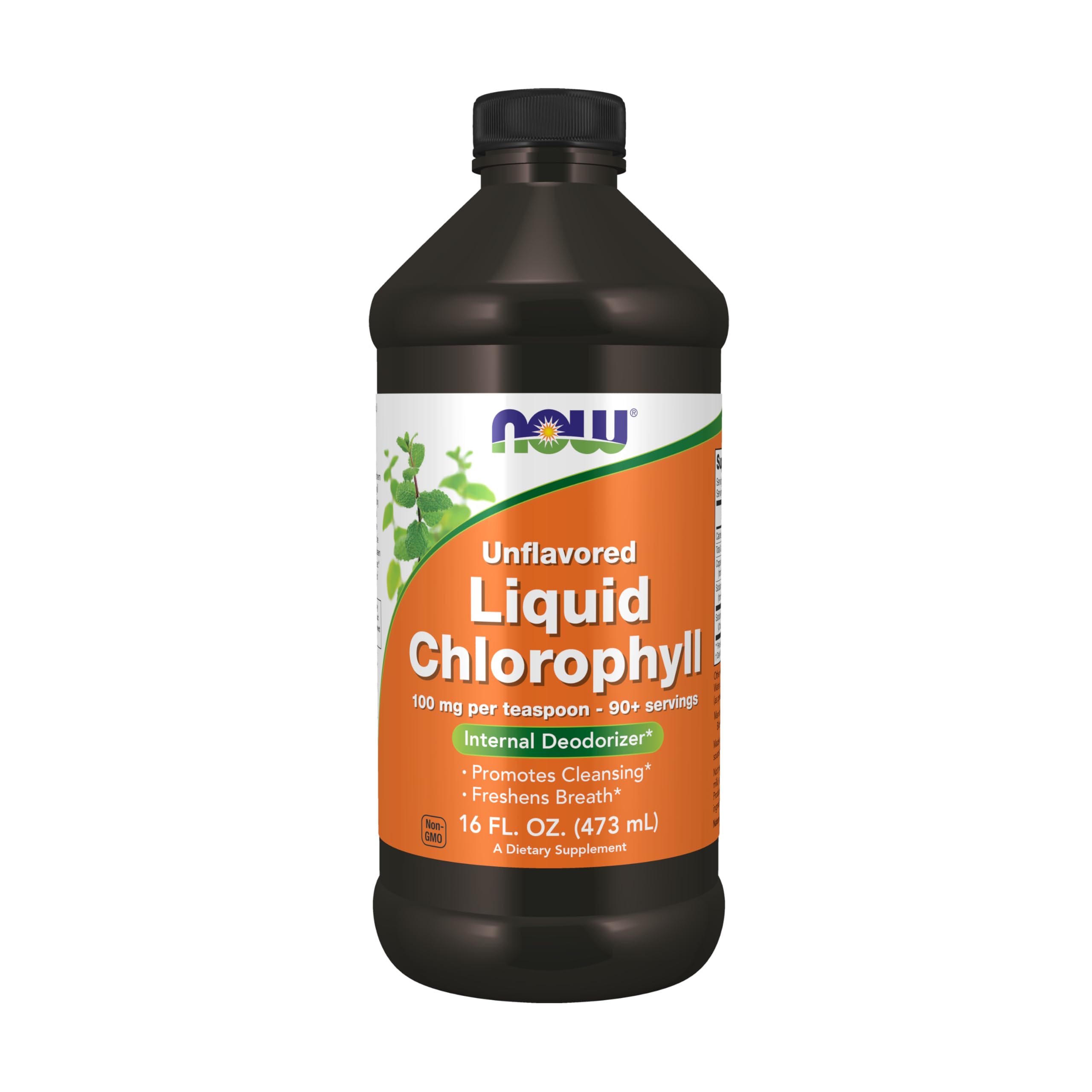 Líquido De Clorofila Supplement Now Foods, 473 Ml, 100 Mg/cucharadita - Venta Internacional.
