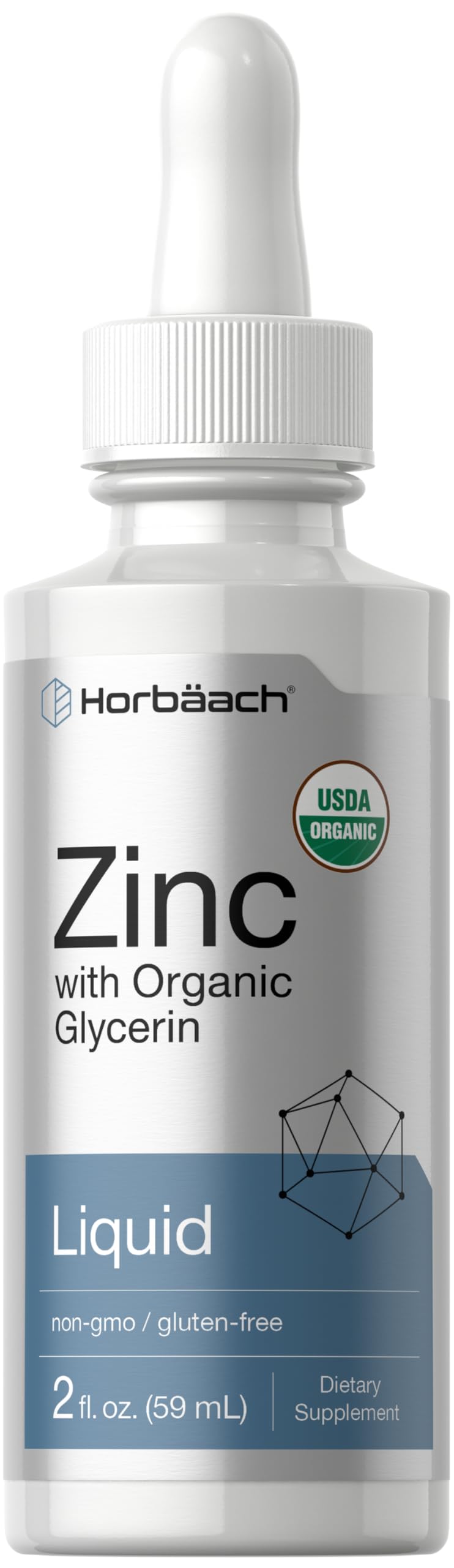 Foto 2 pulgar | Suplemento Horbäach Zinc Liquid Drops 60 Ml Con 8 Mg De Zinc - Venta Internacional.