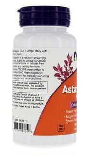 Foto 7 | Astaxantina Supplement Now Foods, 4 Mg, 90 Cápsulas Blandas (paquete De 2) - Venta Internacional.