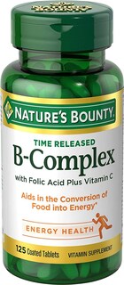 Foto 1 | Complementa El Complejo B De Nature's Bounty Con Ácido Fólico Y Vitamina C - Venta Internacional.