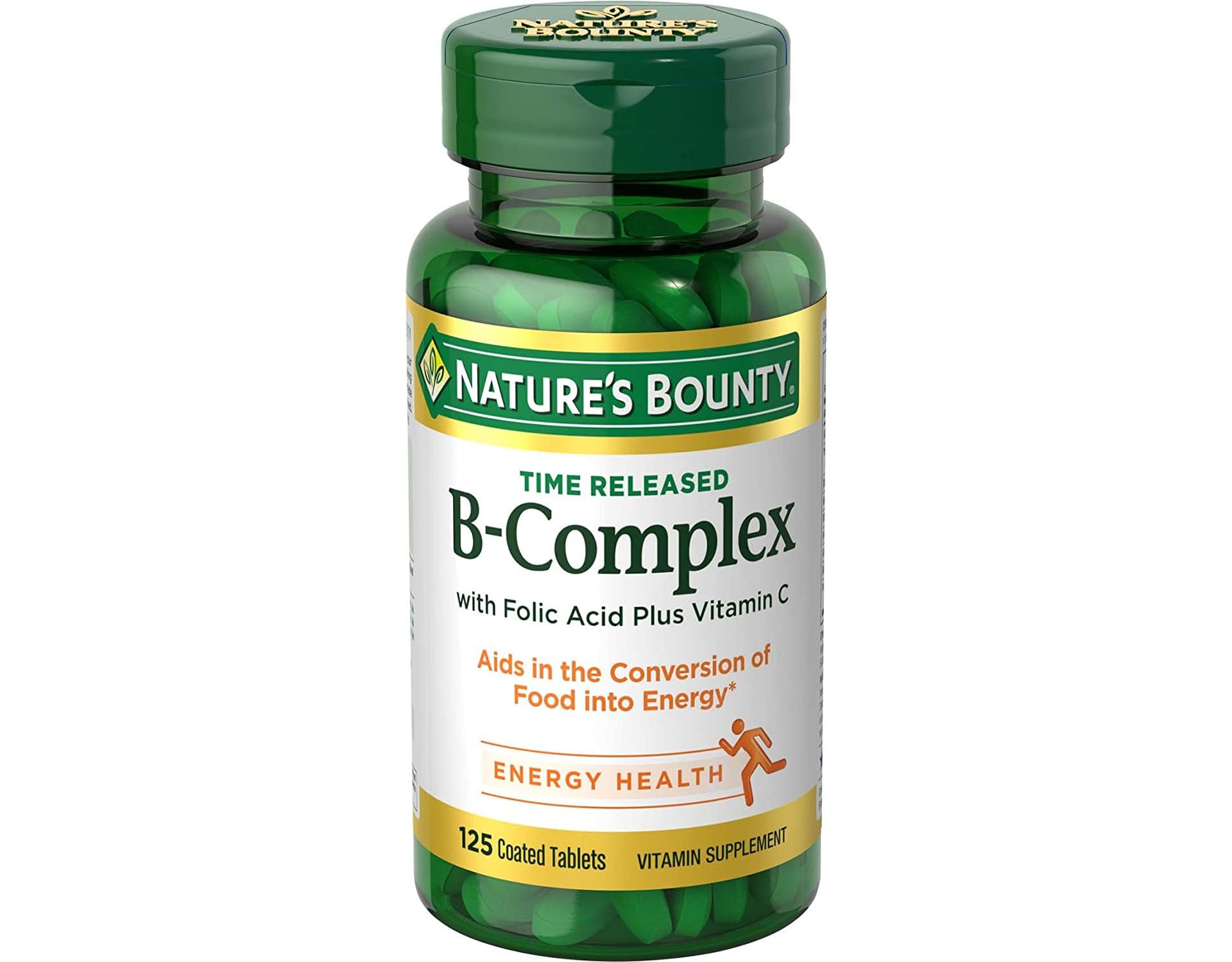 Foto 4 pulgar | Complementa El Complejo B De Nature's Bounty Con Ácido Fólico Y Vitamina C - Venta Internacional.