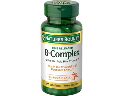 Foto 3 | Complementa El Complejo B De Nature's Bounty Con Ácido Fólico Y Vitamina C - Venta Internacional.