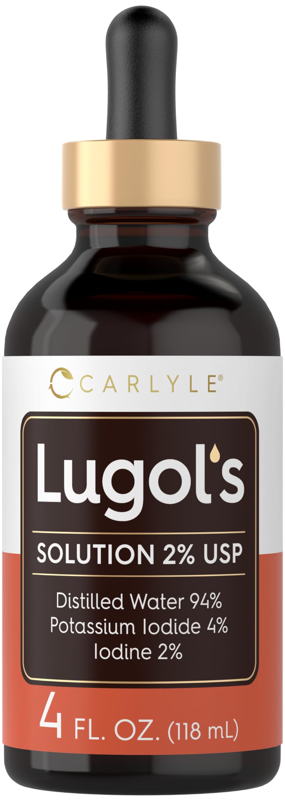 Foto 1 | Solución De Yodo Carlyle Lugols Al 2% Con Yoduro De Potasio 120 Ml - Venta Internacional.
