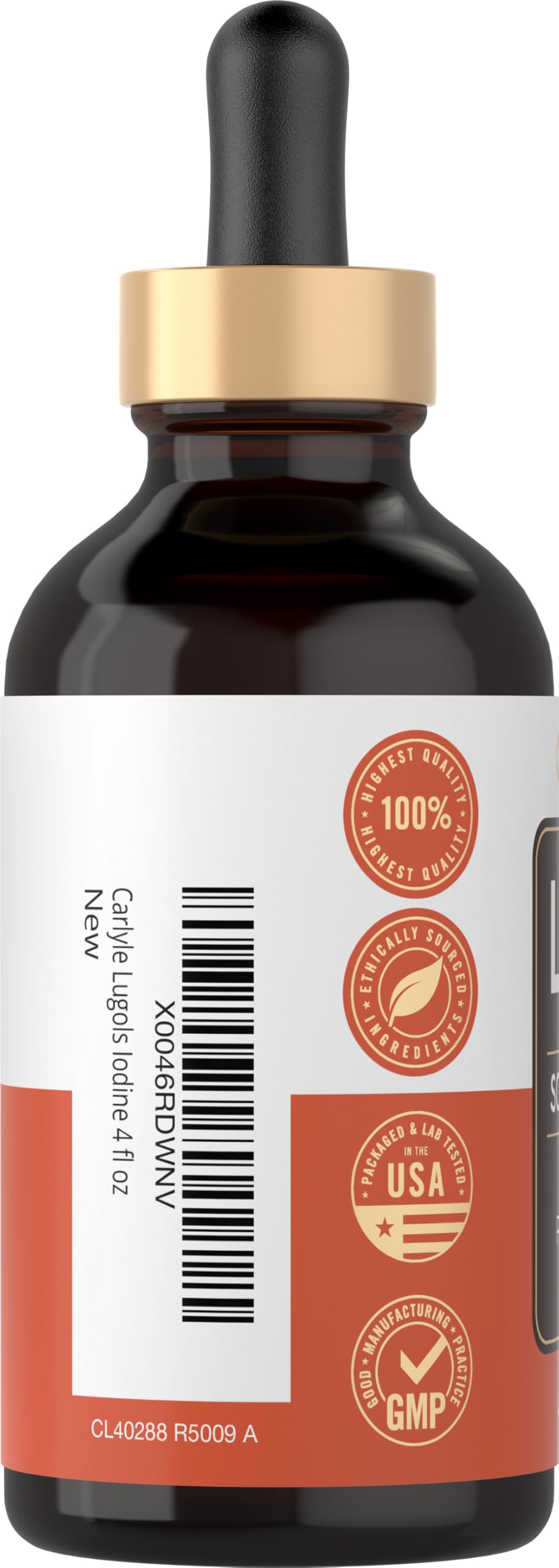 Foto 4 pulgar | Solución De Yodo Carlyle Lugols Al 2% Con Yoduro De Potasio 120 Ml - Venta Internacional.
