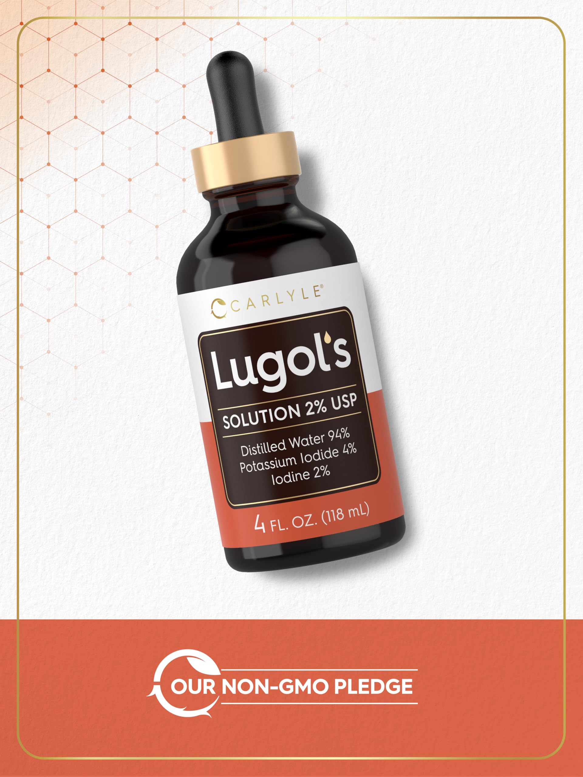 Foto 6 pulgar | Solución De Yodo Carlyle Lugols Al 2% Con Yoduro De Potasio 120 Ml - Venta Internacional.