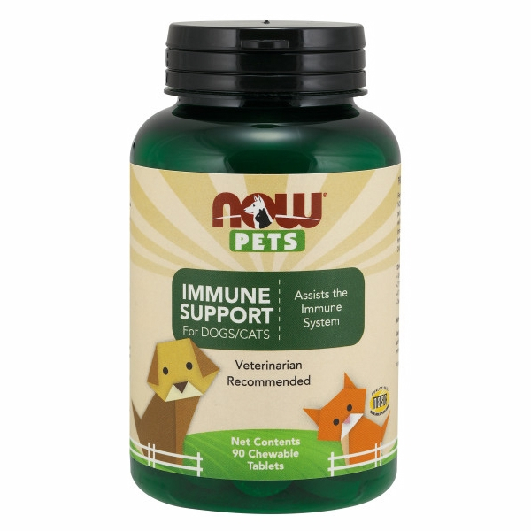 Foto 2 pulgar | Supplement Now Foods Pets Immune Support 90 Comprimidos - Venta Internacional.