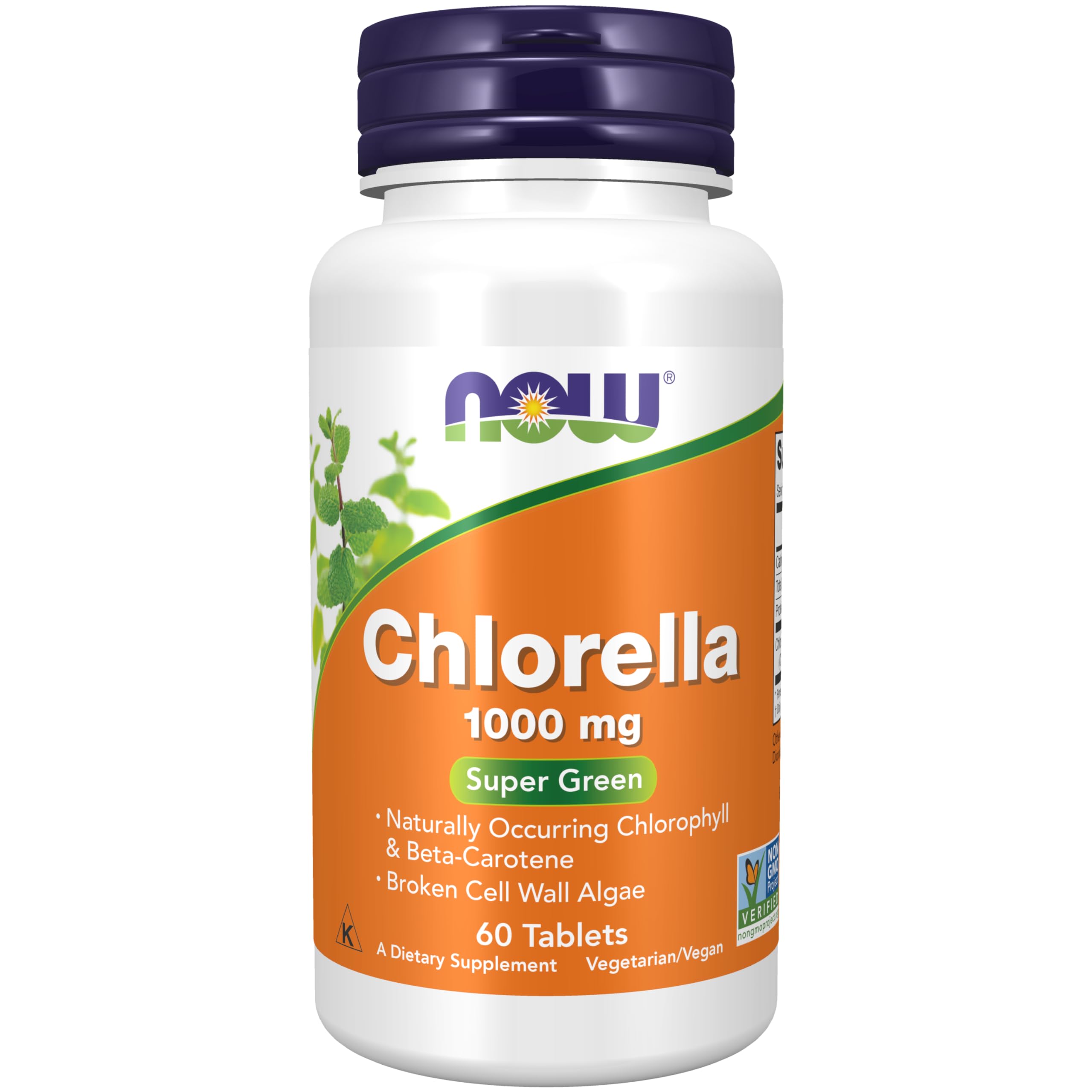 Suplementos Now Foods Chlorella 1000 Mg Con Clorofila 60 Comprimidos - Venta Internacional.