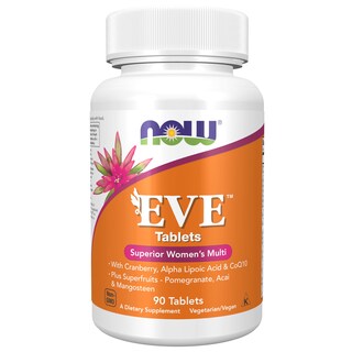 Foto 1 | Suplementos Now Foods Eve Multivitamínico Para Mujer, 90 Comprimidos - Venta Internacional.