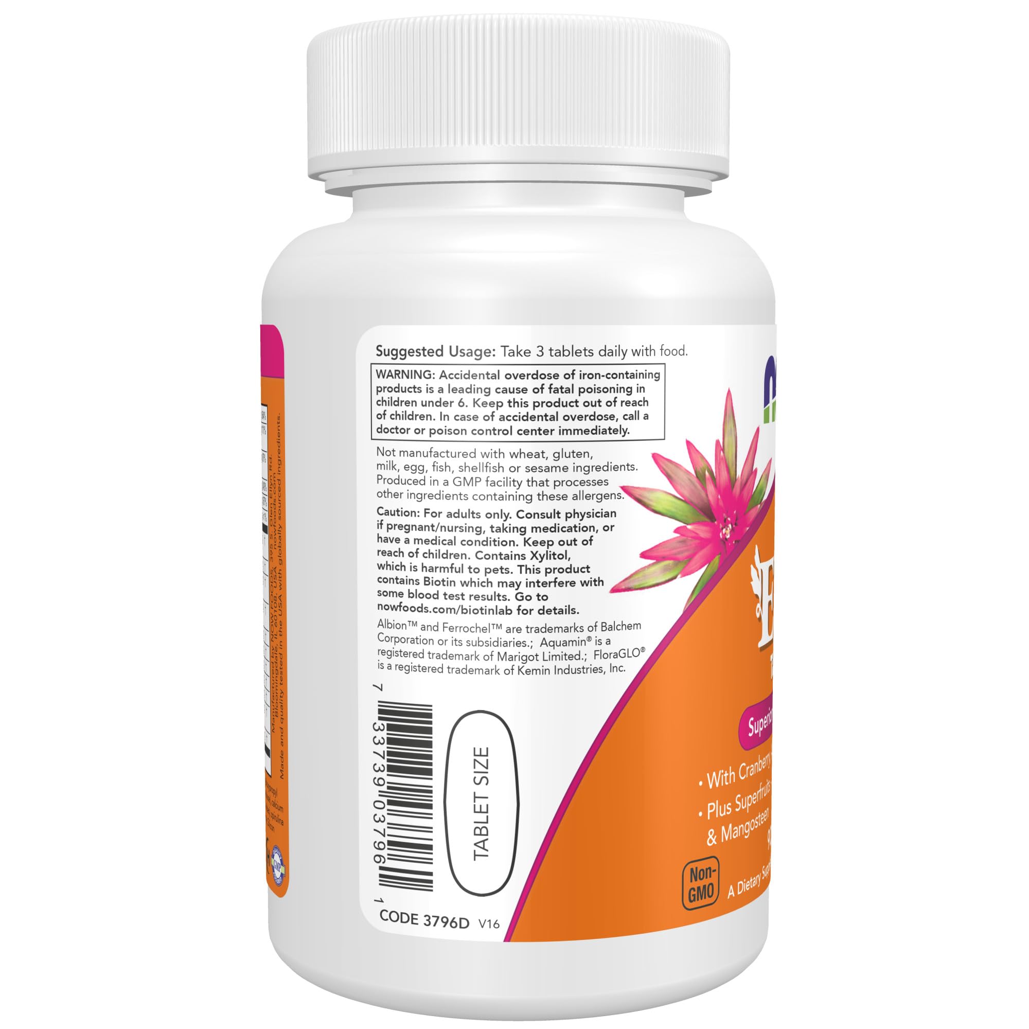 Foto 5 pulgar | Suplementos Now Foods Eve Multivitamínico Para Mujer, 90 Comprimidos - Venta Internacional.