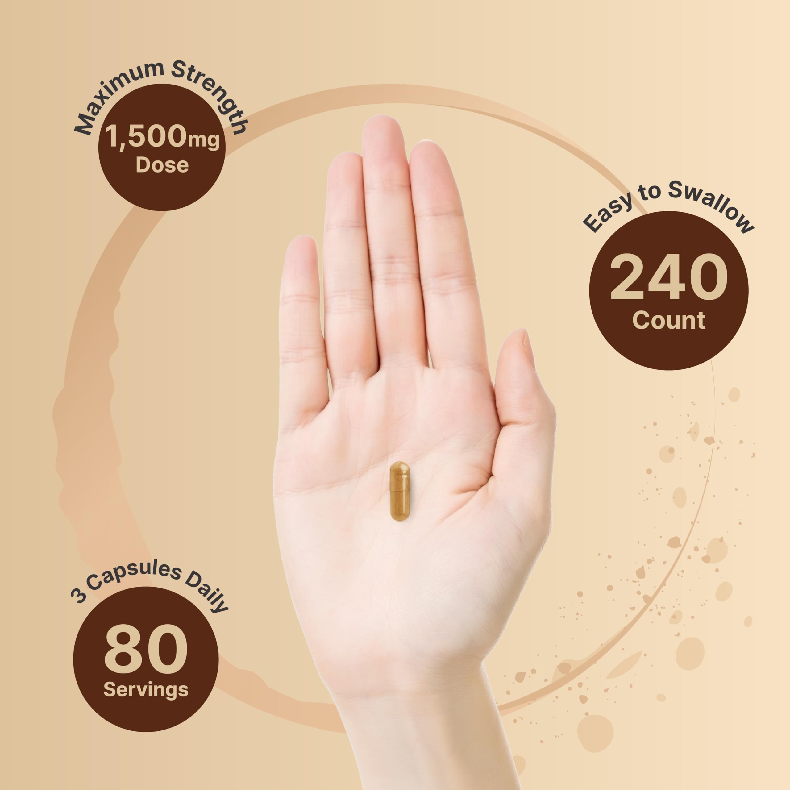 Foto 5 pulgar | Suplemento Naturebell Triphala En Cápsulas De 1500 Mg Para El Aparato Digestivo - Venta Internacional.