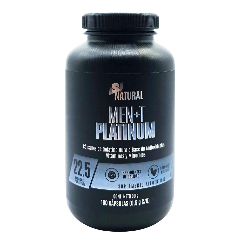 Foto 2 pulgar | Men+t Platinum 180 Capsulas Snatural
