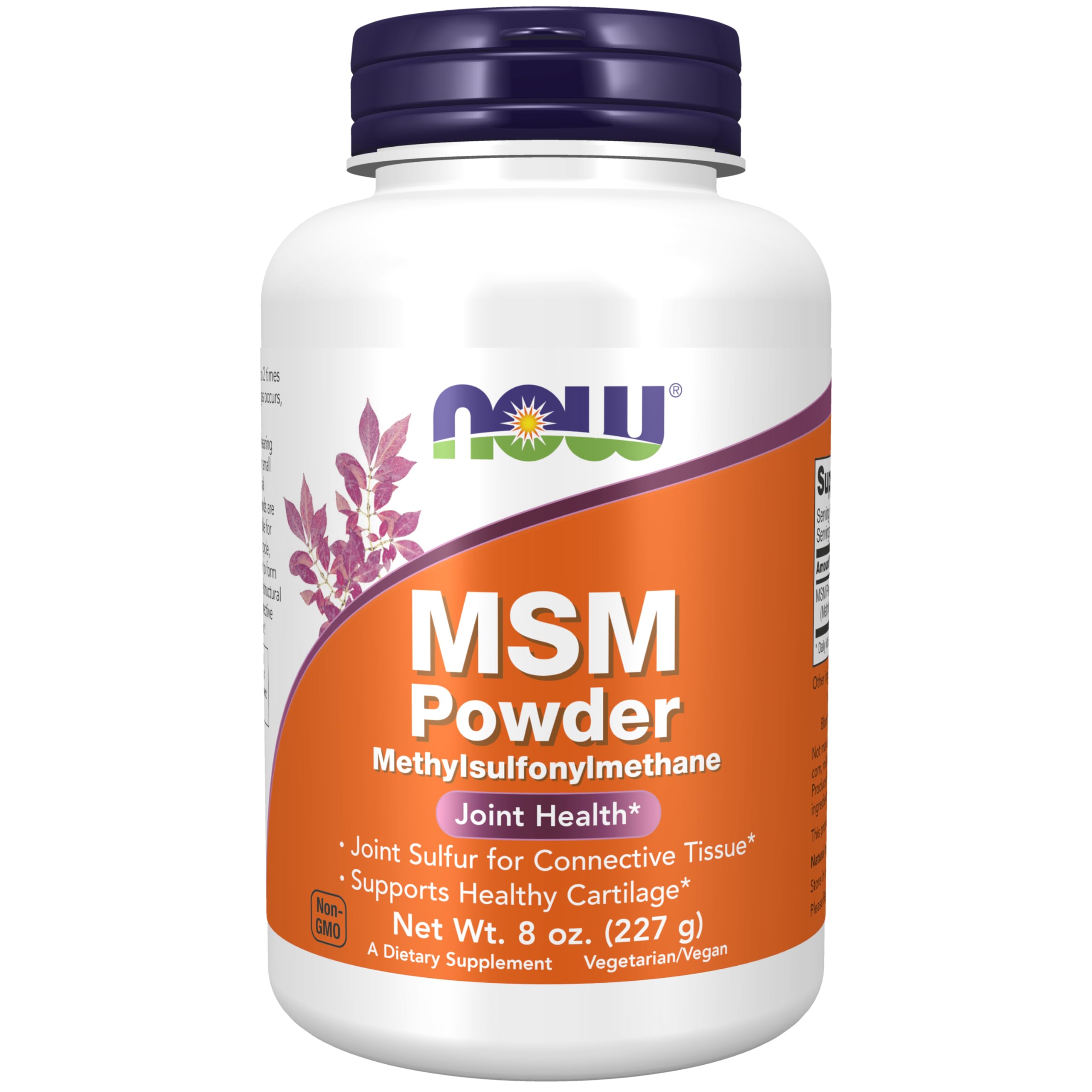 Foto 2 pulgar | Suplemento Now Foods Msm (metilsulfonilmetano) En Polvo 240 Ml - Venta Internacional.