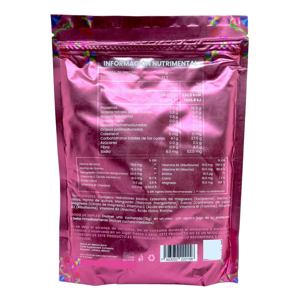 Foto 4 pulgar | Colágeno Hidrolizado Mangostán 500 Grs Tamarindo Flow