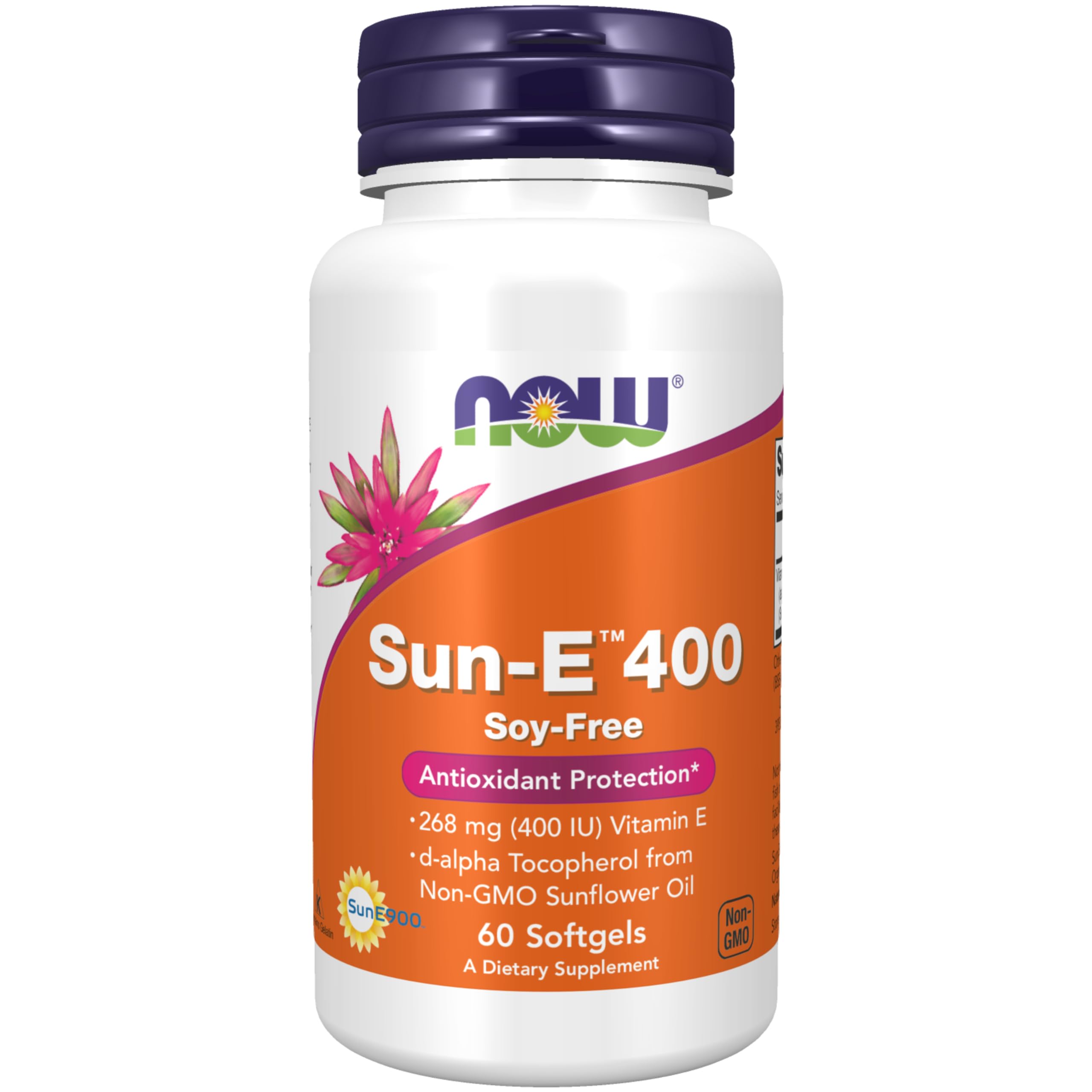 Foto 2 pulgar | Supplements Now Foods Sun-e 400 Ui Con D-alfa Tocoferol 60 Cápsulas Blandas - Venta Internacional.