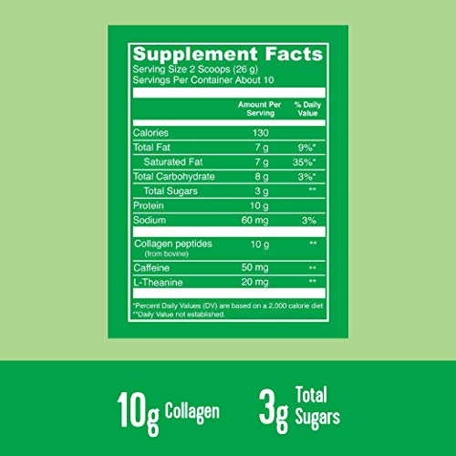 Foto 3 pulgar | Latte De Colágeno En Polvo, Vital Proteins, Té Verde Matcha - Venta Internacional.