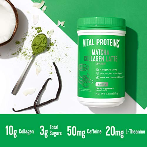 Foto 4 pulgar | Latte De Colágeno En Polvo, Vital Proteins, Té Verde Matcha - Venta Internacional.